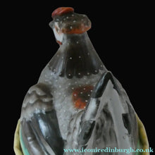 Load image into Gallery viewer, LARGE Antique Staffordshire Hen on Nest / Hen on Basket Lidded Dish. Beautiful Colours
