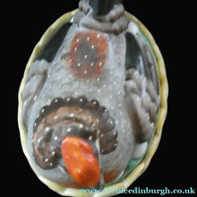 Load image into Gallery viewer, LARGE Antique Staffordshire Hen on Nest / Hen on Basket Lidded Dish. Beautiful Colours
