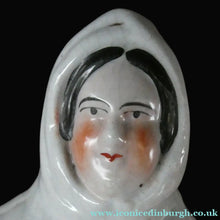 Load image into Gallery viewer, Antique 19th Century STAFFORDSHIRE Pottery Figurine of a Scottish Newhaven Fishwife Media 1 of 14
