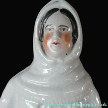 Load image into Gallery viewer, Antique 19th Century STAFFORDSHIRE Pottery Figurine of a Scottish Newhaven Fishwife Media 1 of 14
