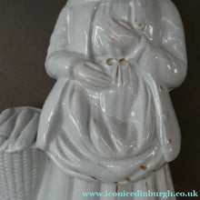 Load image into Gallery viewer, Antique 19th Century STAFFORDSHIRE Pottery Figurine of a Scottish Newhaven Fishwife Media 1 of 14
