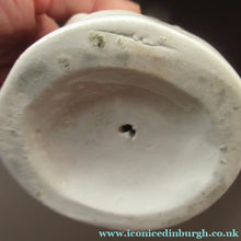 Load image into Gallery viewer, Single Staffordshire Antique Figure of a Lady Collecting Flowers

