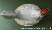 Load image into Gallery viewer, Victorian Staffordshire Pottery Chicken or Hen on a Nest 
