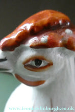 Load image into Gallery viewer, Victorian Staffordshire Pottery Chicken or Hen on a Nest 
