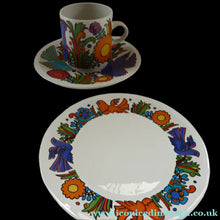 Load image into Gallery viewer, Villeroy &amp; Boch ACAPULCO Breakfast Set: TRIO. Coffee Cup Saucer and Side Plate - European Ceramics
