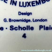 Load image into Gallery viewer, VILLEROY &amp; BOCH.  Fish Plate from the Atlantic Range. No 4: The Plaice 
