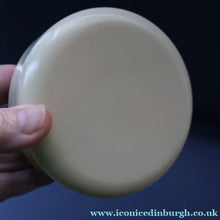 Load image into Gallery viewer, Vintage 1930s ART DECO Celluloid Lidded Power Pot with Image of the Moon Goddess, Diana
