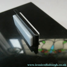 Load image into Gallery viewer, Vintage 1930s Art Deco Early Plastic / Phenolic Black and White Lidded Trinket or Jewellery Box
