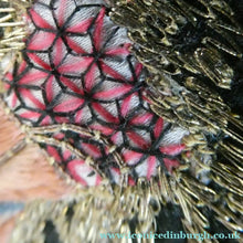 Load image into Gallery viewer,  1930s Art Deco Evening Bag or Purse with Chinese Embroidery. Fancy Clasp with Seed Pearls
