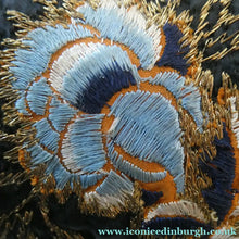 Load image into Gallery viewer,  1930s Art Deco Evening Bag or Purse with Chinese Embroidery. Fancy Clasp with Seed Pearls

