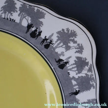 Load image into Gallery viewer, Vintage 1930s ART DECO Foley China SILHOUETTE Pattern Fancy Dessert or Cake Plates
