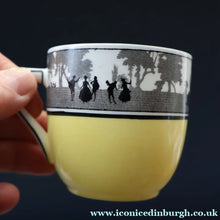 Load image into Gallery viewer, Vintage 1930s ART DECO Foley China SILHOUETTE Pattern Trio (Cup, Saucer and Side Plate)
