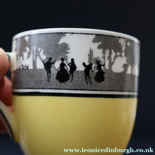 Load image into Gallery viewer, Vintage 1930s ART DECO Foley China SILHOUETTE Pattern Trio (Cup, Saucer and Side Plate)
