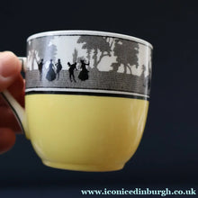 Load image into Gallery viewer, Vintage 1930s ART DECO Foley China SILHOUETTE Pattern Trio (Cup, Saucer and Side Plate)
