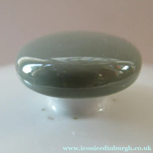 Load image into Gallery viewer, Vintage 1930s DANISH Lyngbay Porcelain Lidded Bowl with Carrying Handle and Grey Stripes
