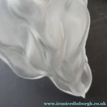 Load image into Gallery viewer, 1920s 1930s Art Deco Flame or Torch Shape Satin Glass Light Shade
