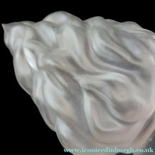 Load image into Gallery viewer, 1920s 1930s Art Deco Flame or Torch Shape Satin Glass Light Shade

