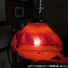 Load image into Gallery viewer, 1930s WMF Ikora Lamp Art Deco Glass - Internal Light WORKING
