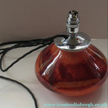 Load image into Gallery viewer, 1930s WMF Ikora Lamp Art Deco Glass - Internal Light WORKING
