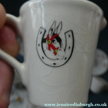 Load image into Gallery viewer, Vintage 1940s / Early 1950s MUFFIN THE MULE Chad Valley Nursery Miniature Teaset
