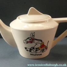 Load image into Gallery viewer, Vintage 1940s / Early 1950s MUFFIN THE MULE Chad Valley Nursery Miniature Teaset

