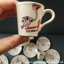 Load image into Gallery viewer, Vintage 1940s / Early 1950s MUFFIN THE MULE Chad Valley Nursery Miniature Teaset

