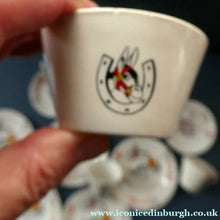 Load image into Gallery viewer, Vintage 1940s / Early 1950s MUFFIN THE MULE Chad Valley Nursery Miniature Teaset
