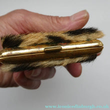Load image into Gallery viewer, Vintage 1940s "Panthera Pardus" Leopard Skin Cigarette Case or Business Card Case
