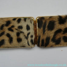 Load image into Gallery viewer, Vintage 1940s "Panthera Pardus" Leopard Skin Cigarette Case or Business Card Case

