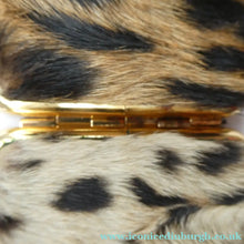 Load image into Gallery viewer, Vintage 1940s "Panthera Pardus" Leopard Skin Cigarette Case or Business Card Case
