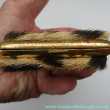 Load image into Gallery viewer, Vintage 1940s "Panthera Pardus" Leopard Skin Cigarette Case or Business Card Case
