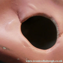 Load image into Gallery viewer, Vintage 1940s SYLVAC STYLE Bubblegum Pink Snub Nose Bunny Rabbit. 5 inches
