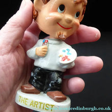 Load image into Gallery viewer, Vintage 1950s / 1960s Japanese Bobblehead. THE ARTIST
