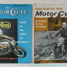 Load image into Gallery viewer, 1950s 1960s Vintage Motor Cycling Motor Cycle Magazine Job Lot
