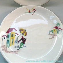 Load image into Gallery viewer, 1950s Alfred Meakin 9 inch Dinner Plate. Very attractive pattern: entitled "Nice"

