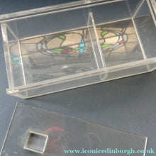 Load image into Gallery viewer, Vintage Mid Century Clear Lucite Perspex Large Trinket Box
