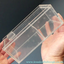 Load image into Gallery viewer, Vintage Mid Century Clear Lucite Perspex Large Trinket Box
