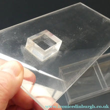 Load image into Gallery viewer, Vintage Mid Century Clear Lucite Perspex Large Trinket Box
