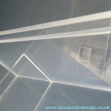 Load image into Gallery viewer, Vintage Mid Century Clear Lucite Perspex Large Trinket Box
