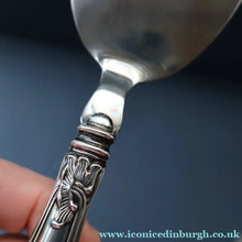 Load image into Gallery viewer, Vintage 1950s DANISH Cake Slice with Silver Handle. Marked Cohr &amp; Dated 1956
