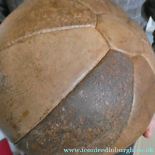 Load image into Gallery viewer, Vintage Mid Century Leather 5 kg Medicine Ball
