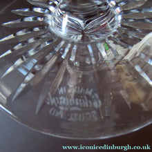 Load image into Gallery viewer, Vintage 1950s Edinburgh Crystal Star of Edinburgh White Wine Glassess
