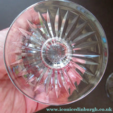 Load image into Gallery viewer, Vintage 1950s Edinburgh Crystal Star of Edinburgh White Wine Glassess
