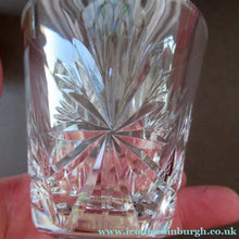 Load image into Gallery viewer, Vintage 1950s Edinburgh Crystal Star of Edinburgh White Wine Glassess
