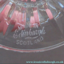 Load image into Gallery viewer, Vintage 1950s Edinburgh Crystal Star of Edinburgh White Wine Glassess
