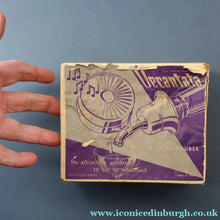 Load image into Gallery viewer, Vintage 1950s MUSICAL Chrome Drinks Pourer by DECANTATA. Winds Up and Plays Auld Lang Syne

