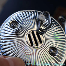 Load image into Gallery viewer, Vintage 1950s MUSICAL Chrome Drinks Pourer by DECANTATA. Winds Up and Plays Auld Lang Syne

