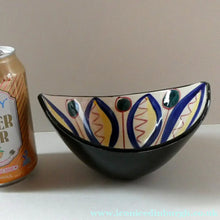Load image into Gallery viewer, Vintage 1950s NORWEGIAN Stavangerflint Bowl with Abstract Design by Inger Waage
