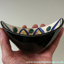 Load image into Gallery viewer, Vintage 1950s NORWEGIAN Stavangerflint Bowl with Abstract Design by Inger Waage
