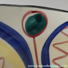 Load image into Gallery viewer, Vintage 1950s NORWEGIAN Stavangerflint Bowl with Abstract Design by Inger Waage
